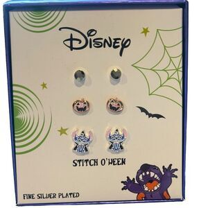 Disney Lilo & Stitch Halloween Stud Earrings Set